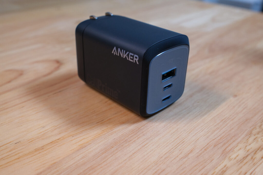 Anger Prime Wall Charger (100W, 3 ports, GaN) レビュー